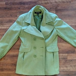 New York & company Green Wool coat